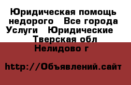 Юридическая помощь недорого - Все города Услуги » Юридические   . Тверская обл.,Нелидово г.